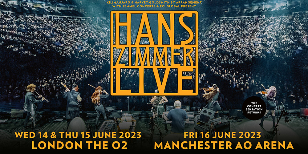 Hans Zimmer Live UK Tour dates 2023 London and Manchester