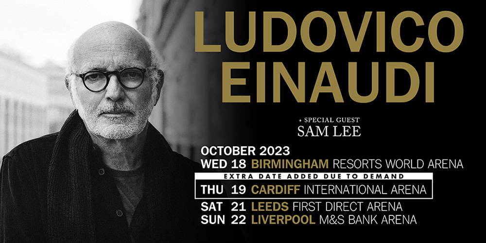 Ludovico Einaudi Premium Tickets October 2023