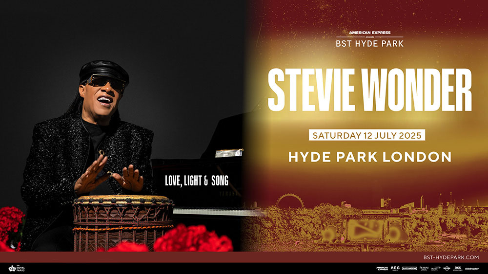 Stevie Wonder BST Hyde Park London 12 July 2025