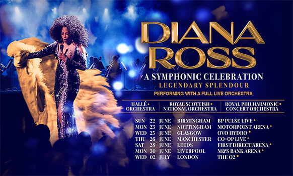 Diana Ross UK Tour - Official VIP Tickets 2025