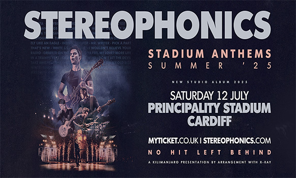 Stereophonics Cardiff 2025 - Official Premium Ticket and Hotel Packages