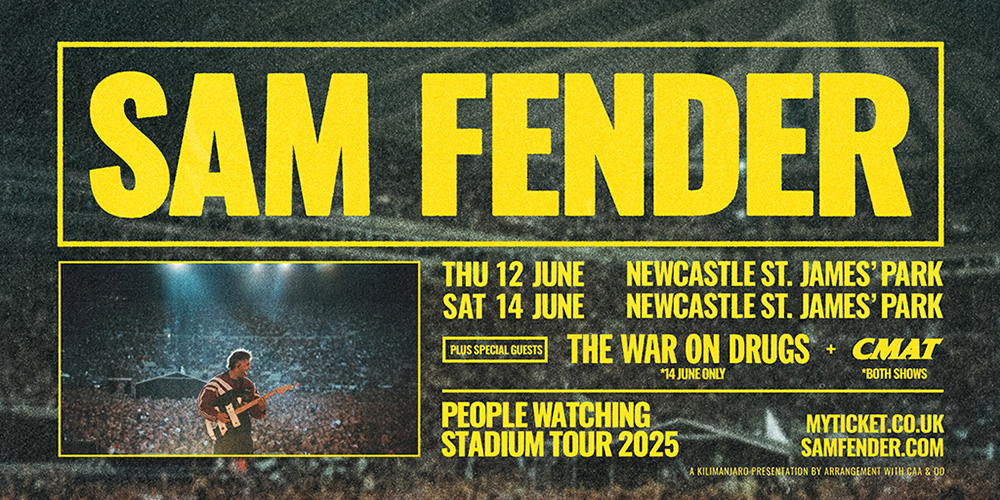 Sam Fender Tickets St James' Park Newcastle 12 & 14 June 2025