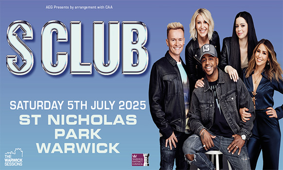 S Club Warwick Sessions 2025