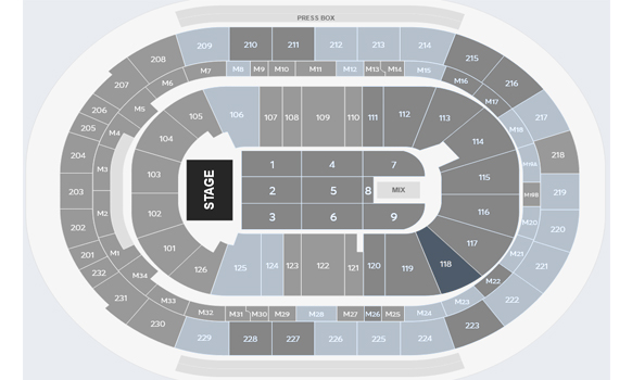 Little Caesars Arena - Detroit, MI  Tickets, 2023-2024 Event Schedule, Seating  Chart